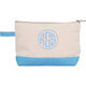Choice of Monogram Style Canvas Make-Up Bag Image 10 of 14